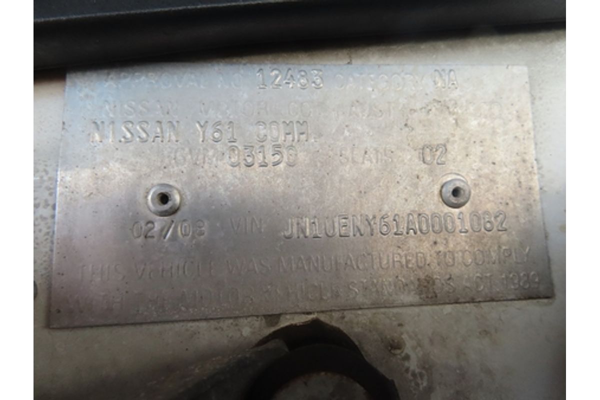 2008 Nissan Patrol DX GU 6