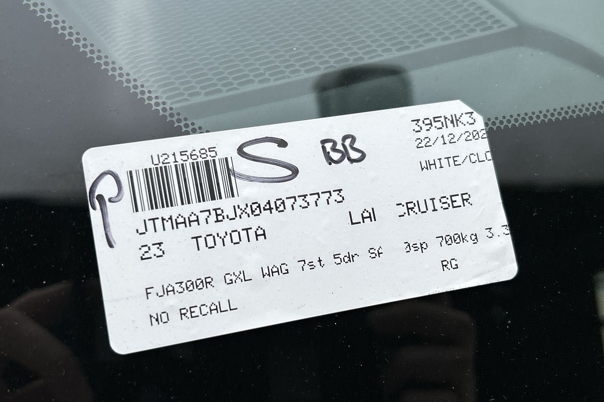 2023 Toyota Landcruiser GXL FJA300R