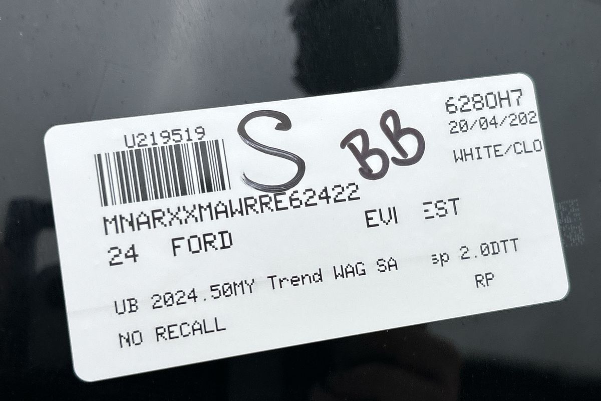 2024 Ford Everest Trend 2.0L