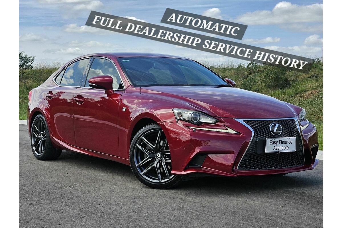 2013 Lexus IS F Sport GSE30R