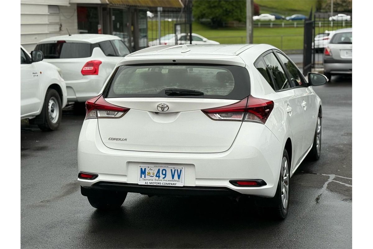 2017 Toyota Corolla Ascent ZRE182R