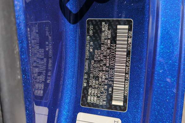 2022 Subaru BRZ Limited