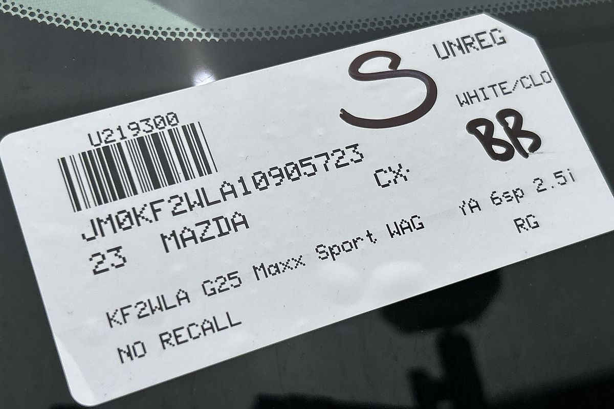 2023 Mazda CX-5 G25 Maxx Sport KF Series