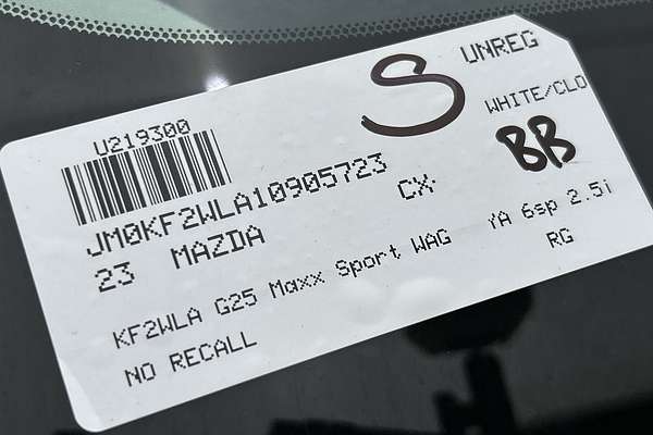 2023 Mazda CX-5 G25 Maxx Sport KF Series