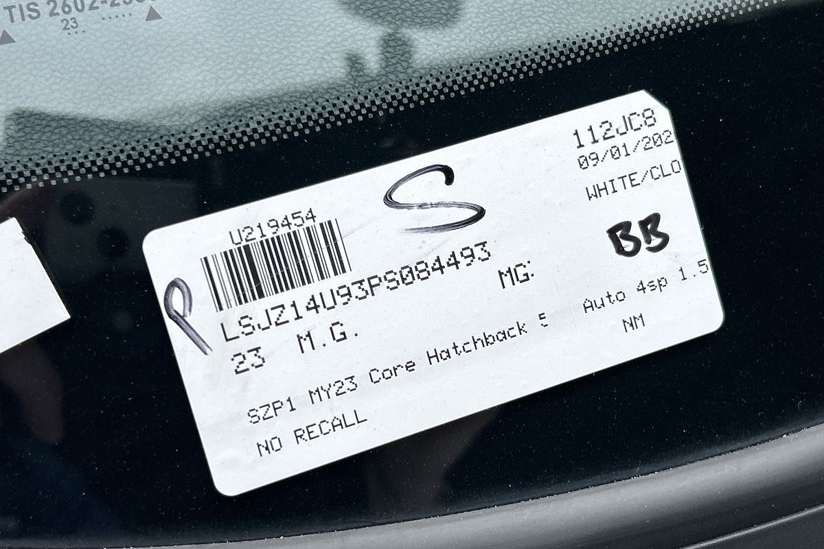 2023 MG MG3 Core