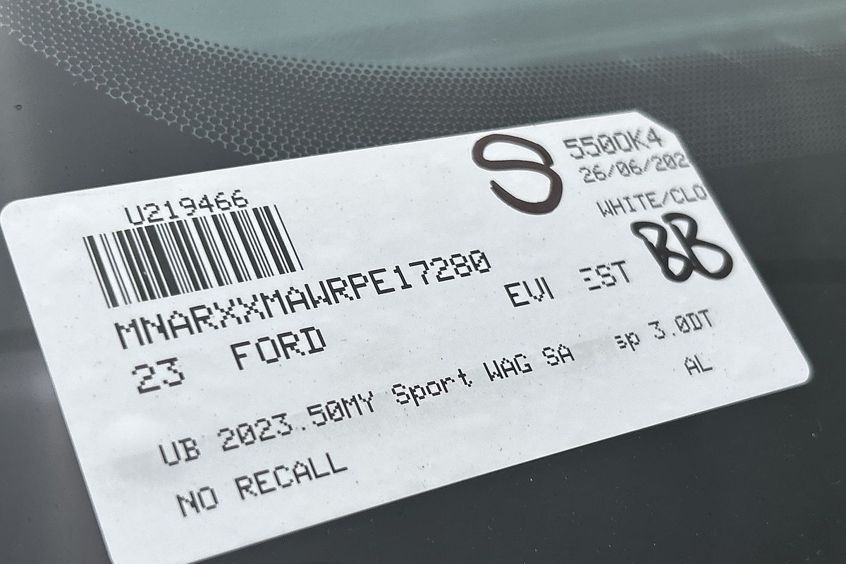 2023 Ford Everest Sport 3.0L