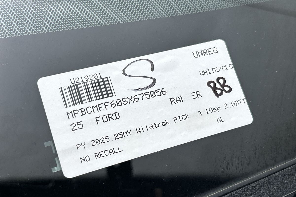 2025 Ford Ranger Wildtrak 4X4 2.0L