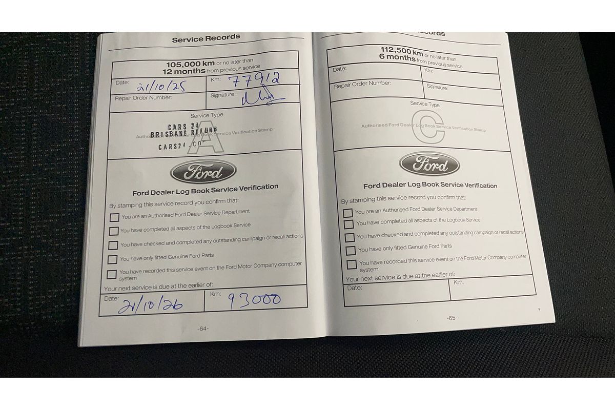 2019 Ford Ranger XL Hi-Rider PX MkIII Rear Wheel Drive 2.2L