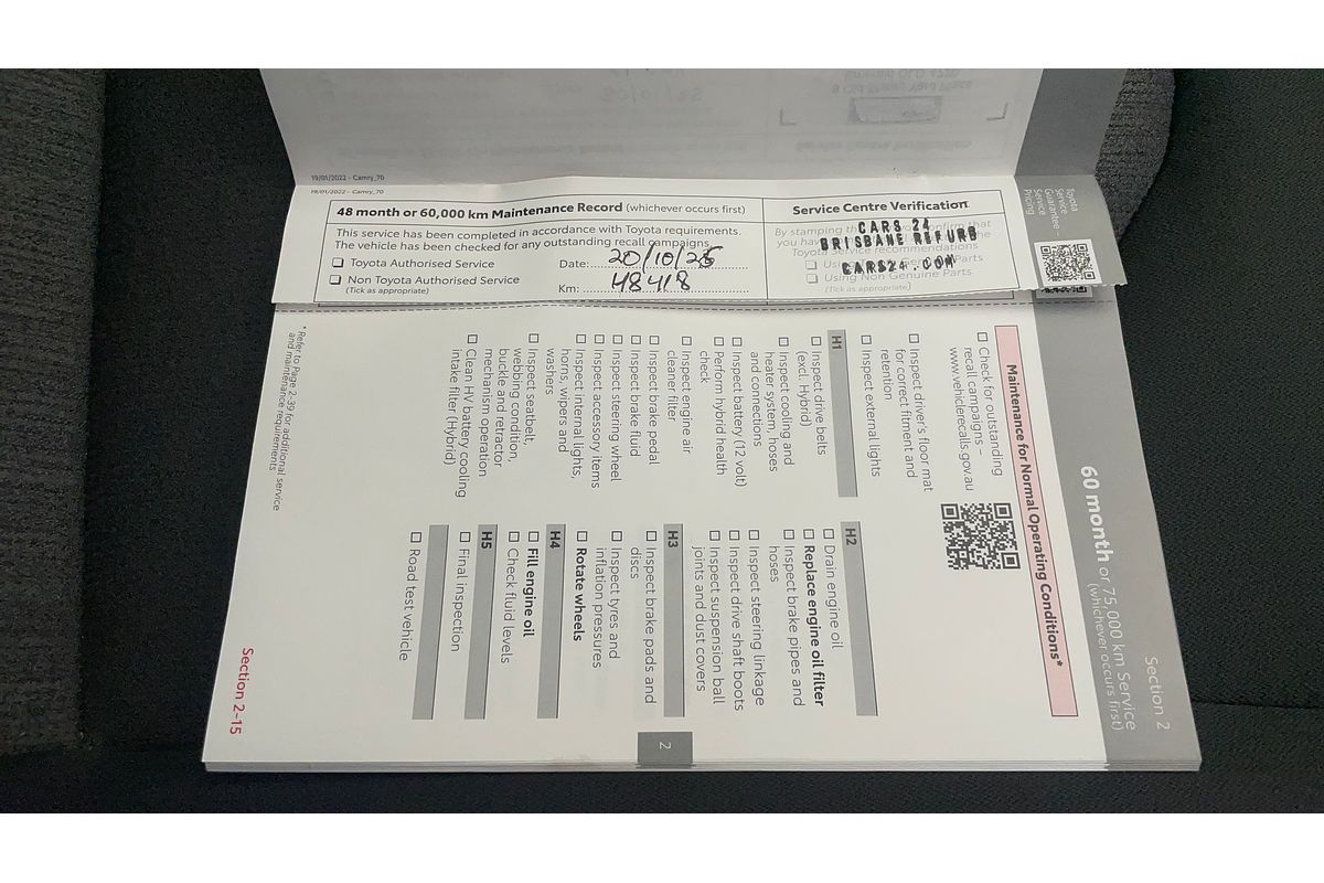 2022 Toyota Camry Ascent AXVH70R