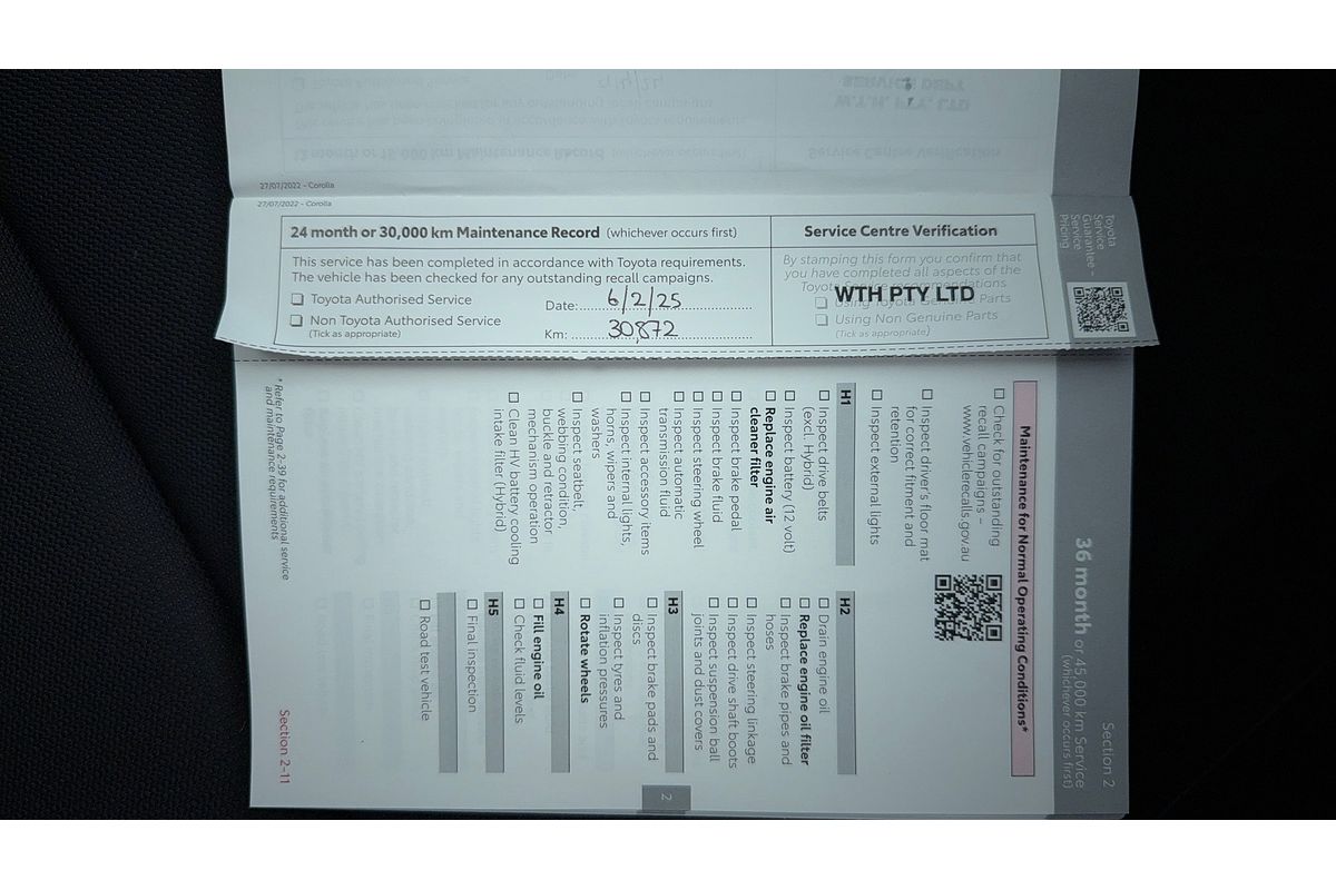 2023 Toyota Corolla Ascent Sport MZEA12R