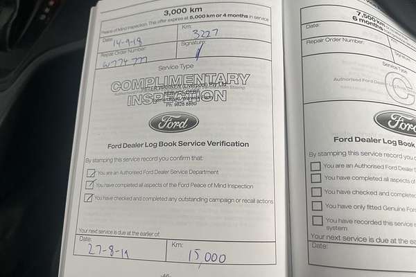 2018 Ford Ranger XL Hi-Rider PX MkII Rear Wheel Drive 2.2L