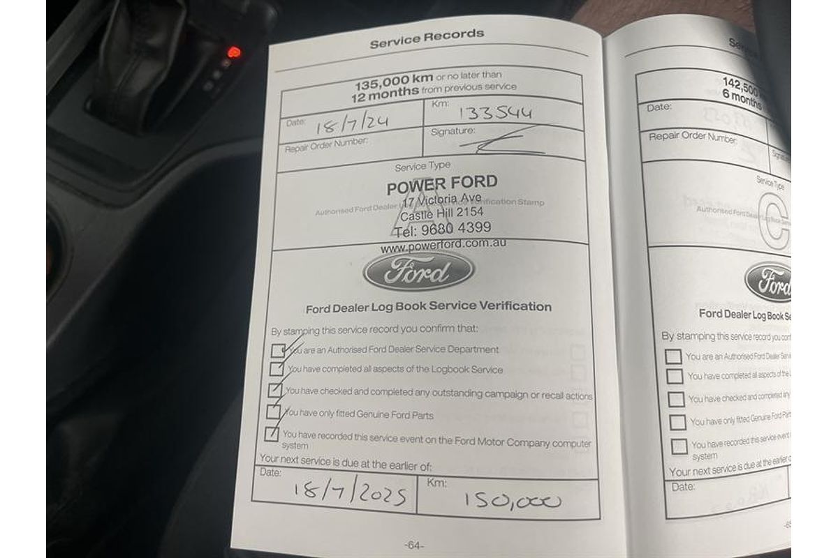 2018 Ford Ranger XL Hi-Rider PX MkII Rear Wheel Drive 2.2L