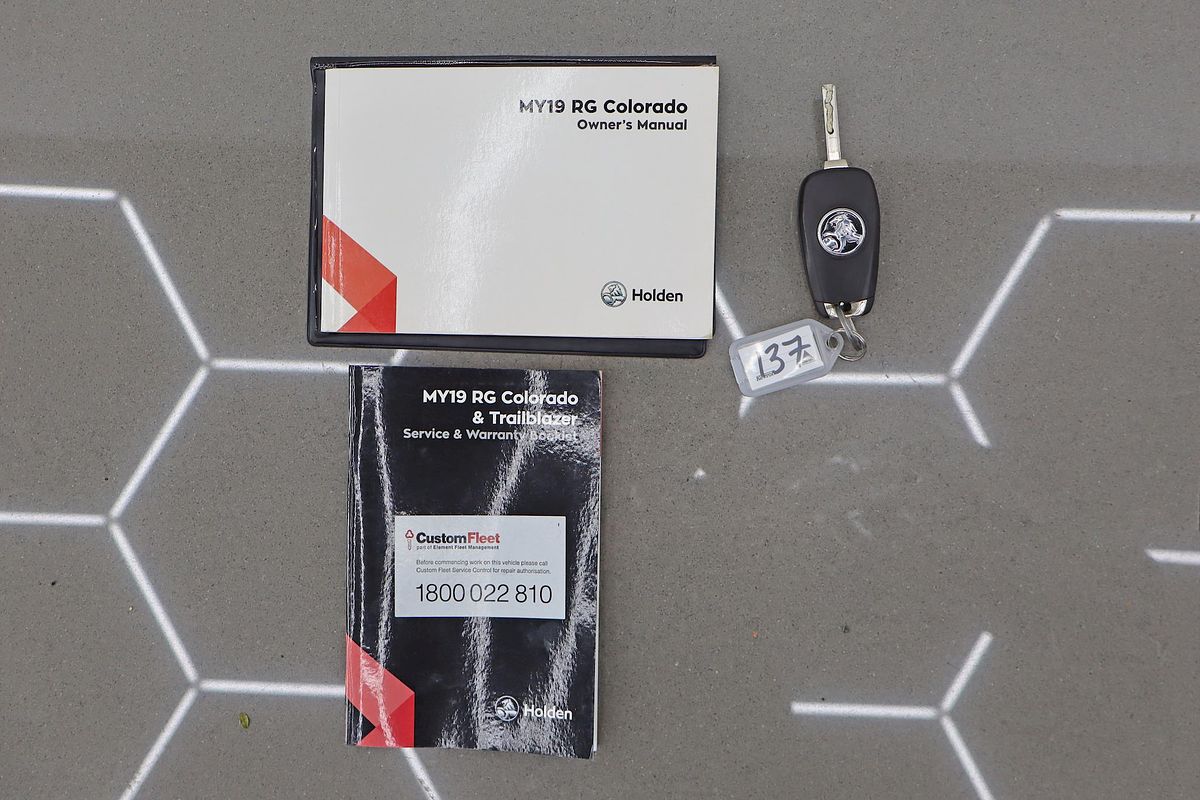 2019 Holden Colorado LT RG Rear Wheel Drive