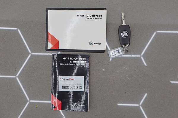 2019 Holden Colorado LT RG Rear Wheel Drive