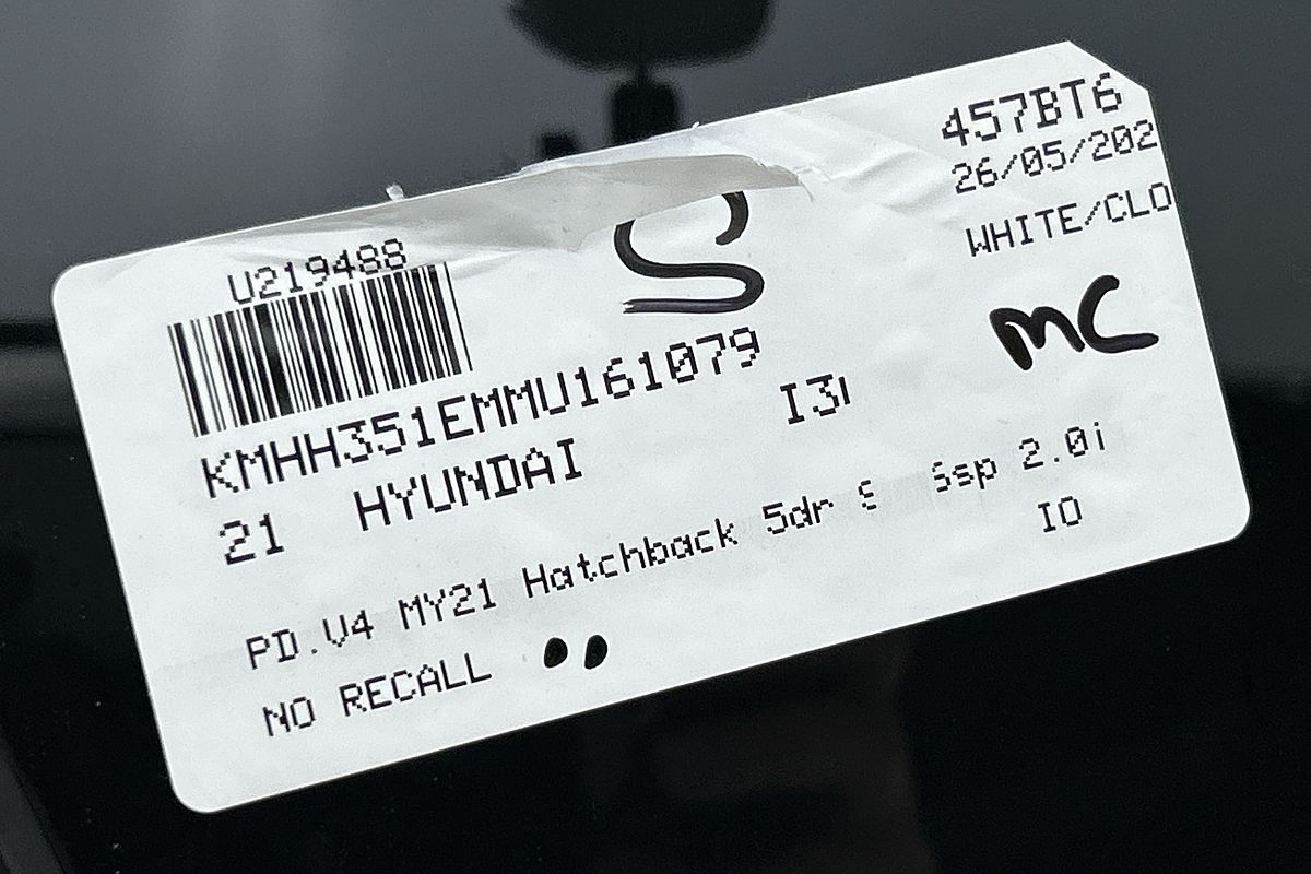 2021 Hyundai i30 PD.V4