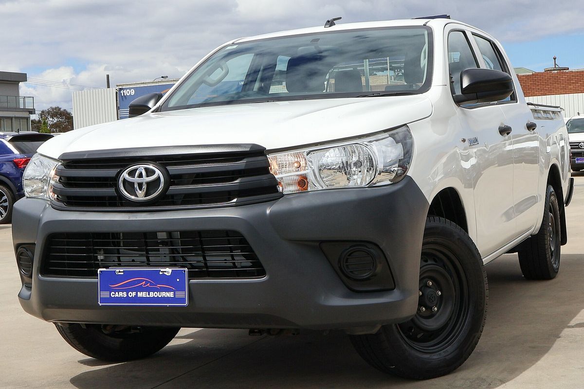 2016 Toyota Hilux Workmate TGN121R Rear Wheel Drive