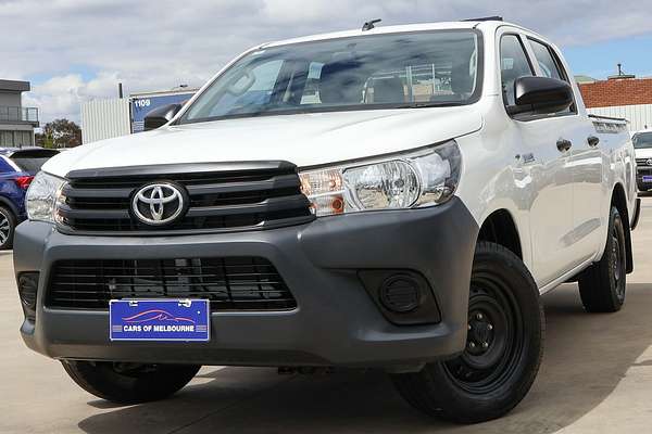 2016 Toyota Hilux Workmate TGN121R Rear Wheel Drive