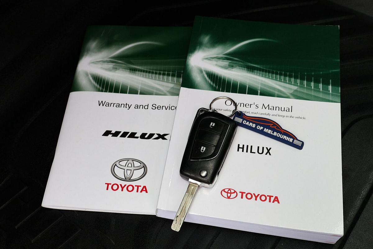 2016 Toyota Hilux Workmate TGN121R Rear Wheel Drive