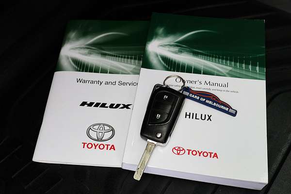 2016 Toyota Hilux Workmate TGN121R Rear Wheel Drive