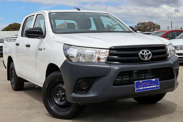 2016 Toyota Hilux Workmate TGN121R Rear Wheel Drive