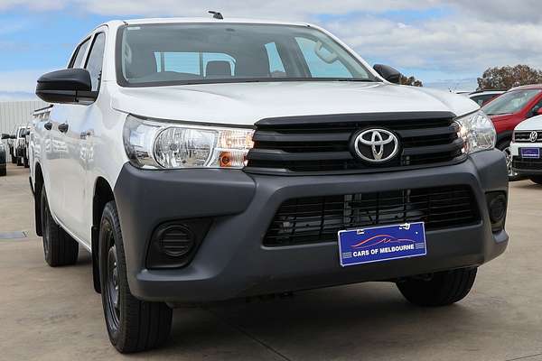 2016 Toyota Hilux Workmate TGN121R Rear Wheel Drive