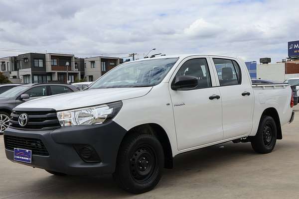 2016 Toyota Hilux Workmate TGN121R Rear Wheel Drive