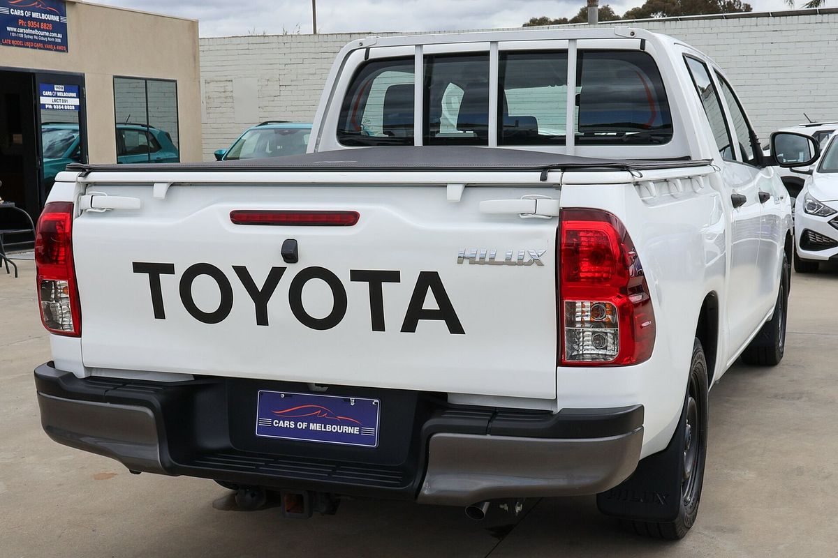 2016 Toyota Hilux Workmate TGN121R Rear Wheel Drive