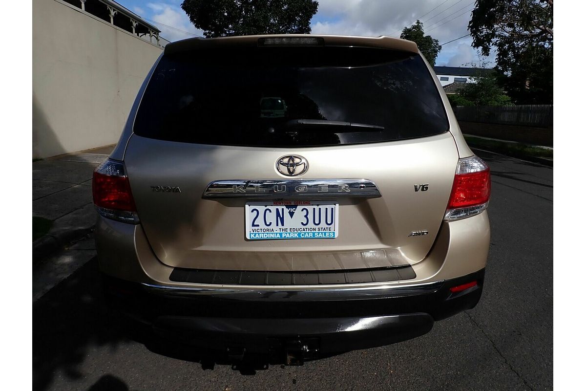 2012 Toyota Kluger KX-R GSU45R