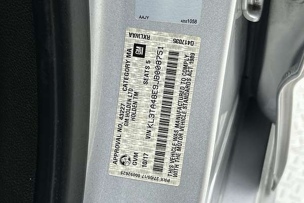 2017 Holden Barina LS TM