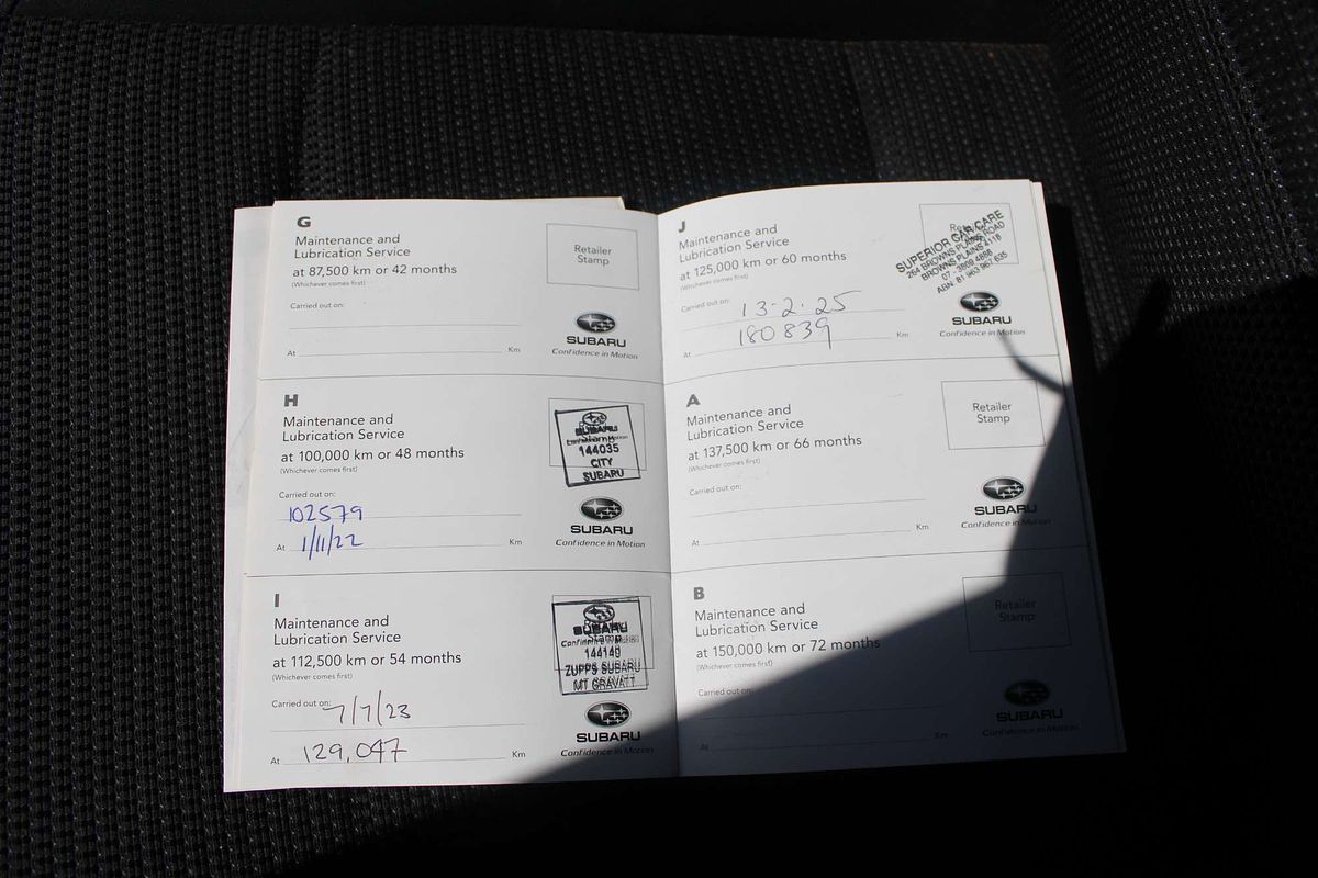 2018 SUBARU OUTBACK 2.5i AWD CONTINUOUS VARIABLE 4D WAGON 4CYL