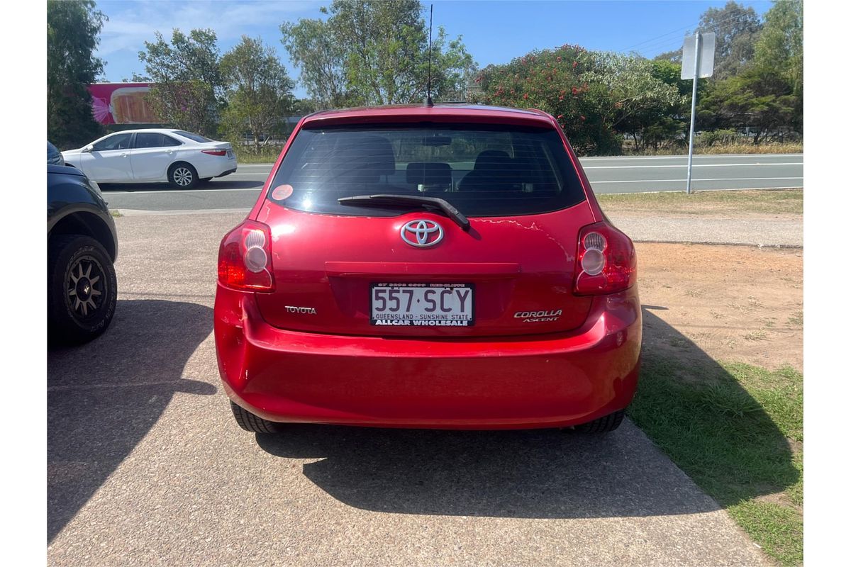 2009 Toyota Corolla Ascent ZRE152R