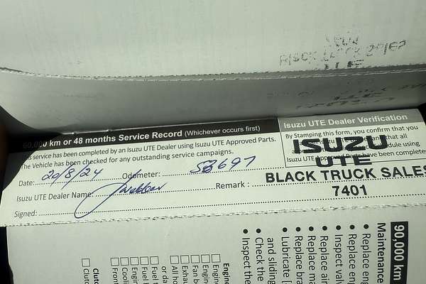 2020 Isuzu D-MAX SX High Ride Rear Wheel Drive