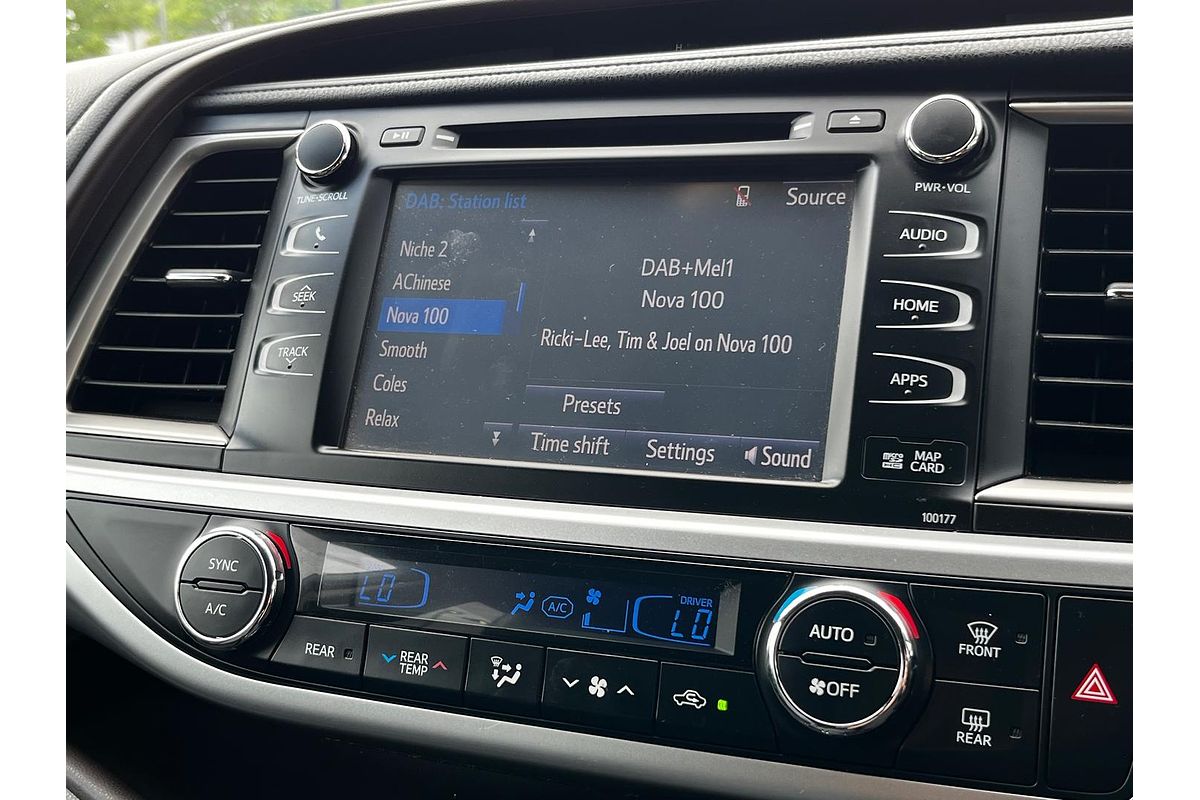 2017 Toyota Kluger GXL GSU50R