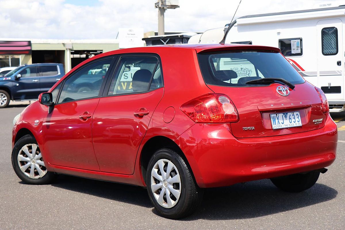 2009 Toyota Corolla Ascent ZRE152R