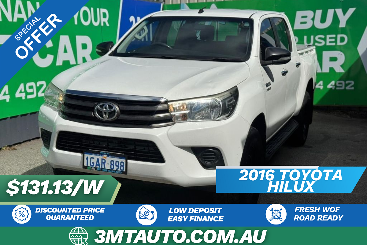 2016 Toyota Hilux SR GUN126R 4X4