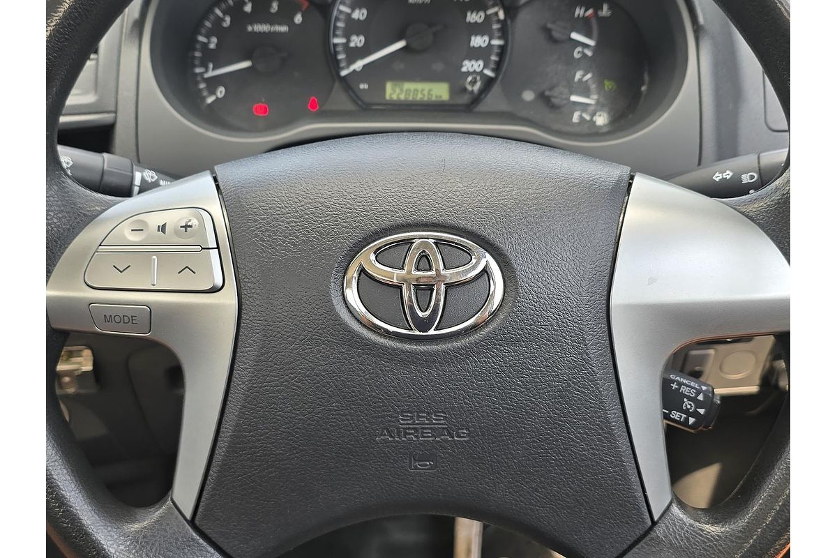 2012 Toyota Hilux SR KUN16R Rear Wheel Drive
