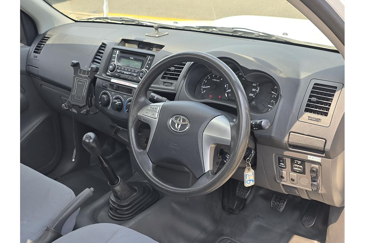 2012 Toyota Hilux SR KUN16R Rear Wheel Drive