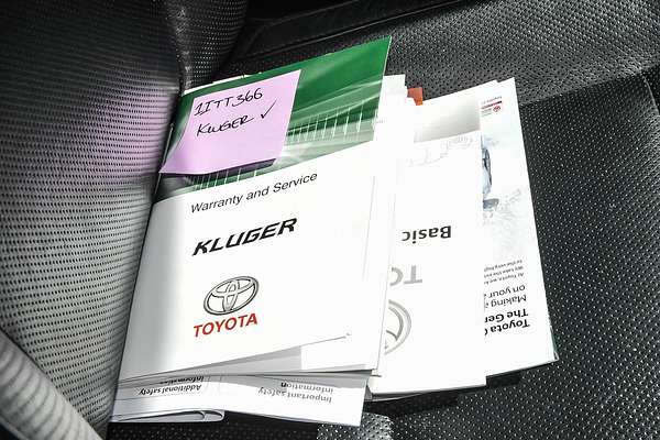 2016 Toyota Kluger GXL GSU50R