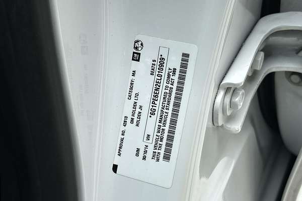 2014 Holden Cruze SRi Z-Series JH Series II