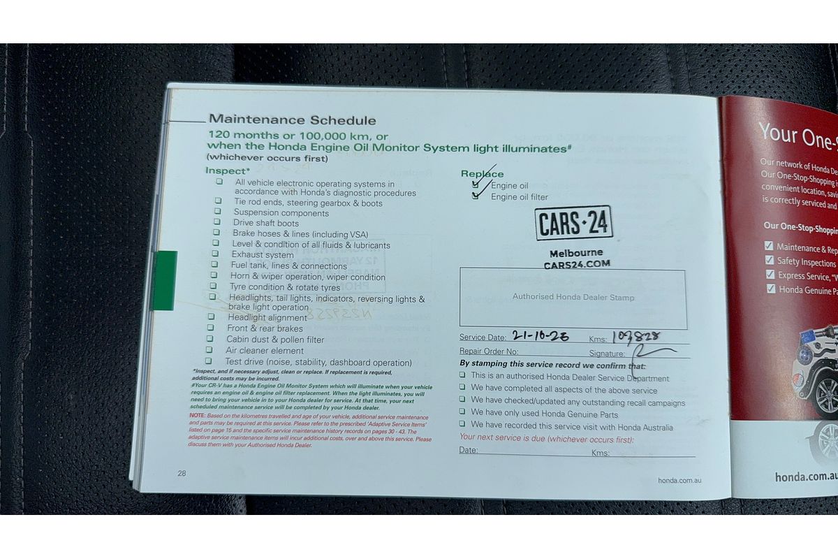 2017 Honda CR-V VTi-L RW