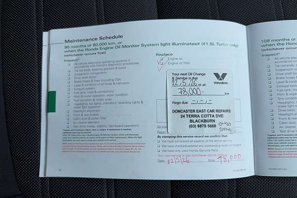 2018 Honda CR-V VTi RW