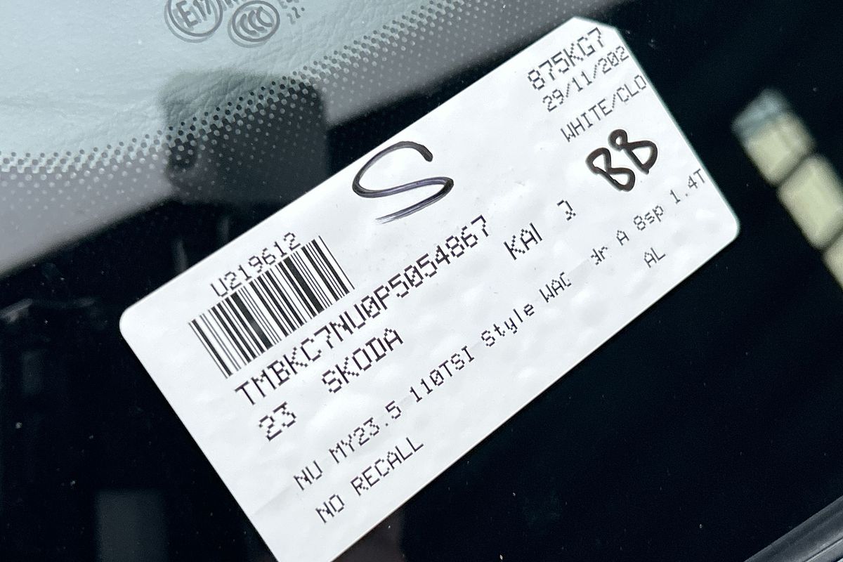 2023 SKODA Karoq 110TSI Style NU