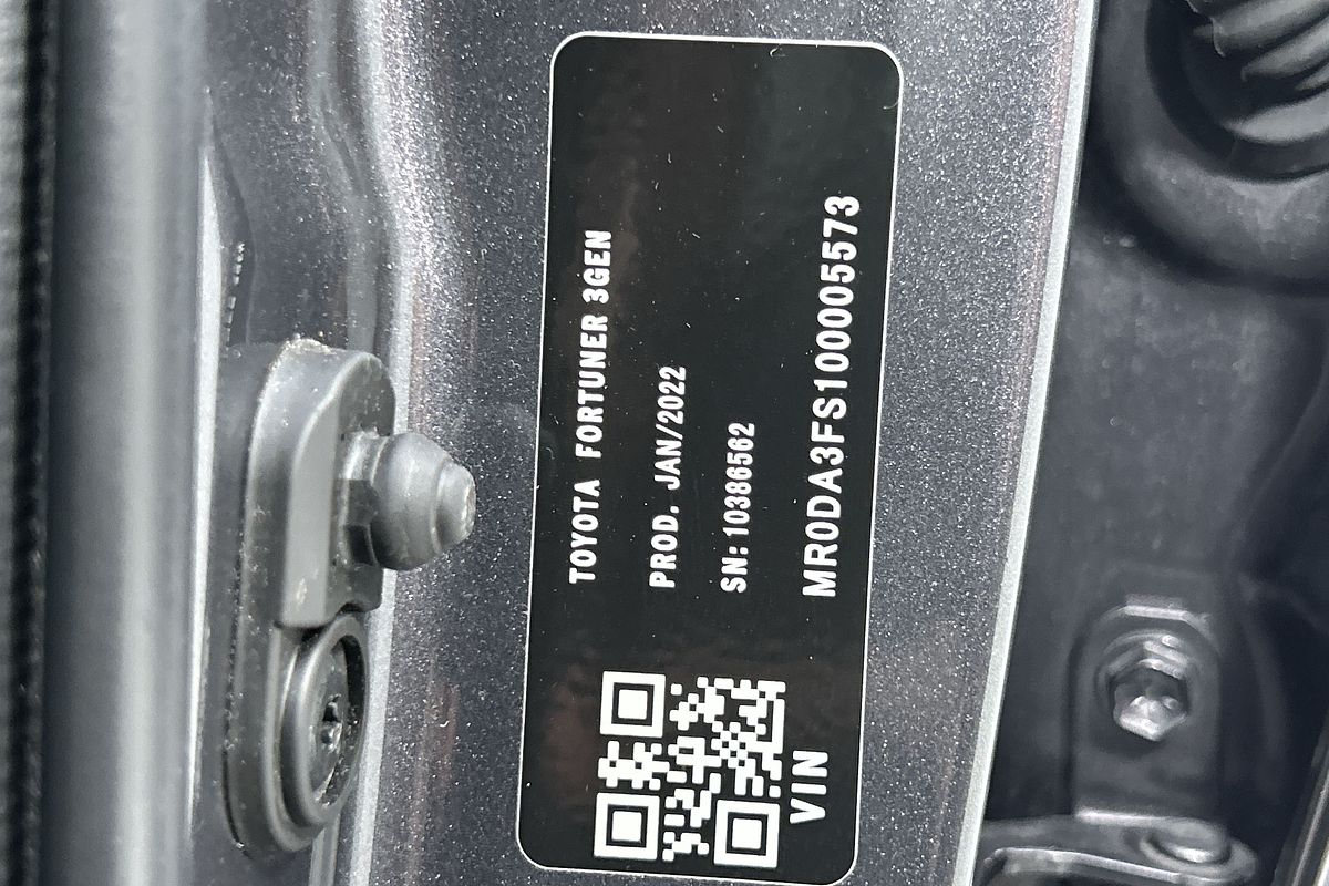 2022 Toyota Fortuner GX GUN156R