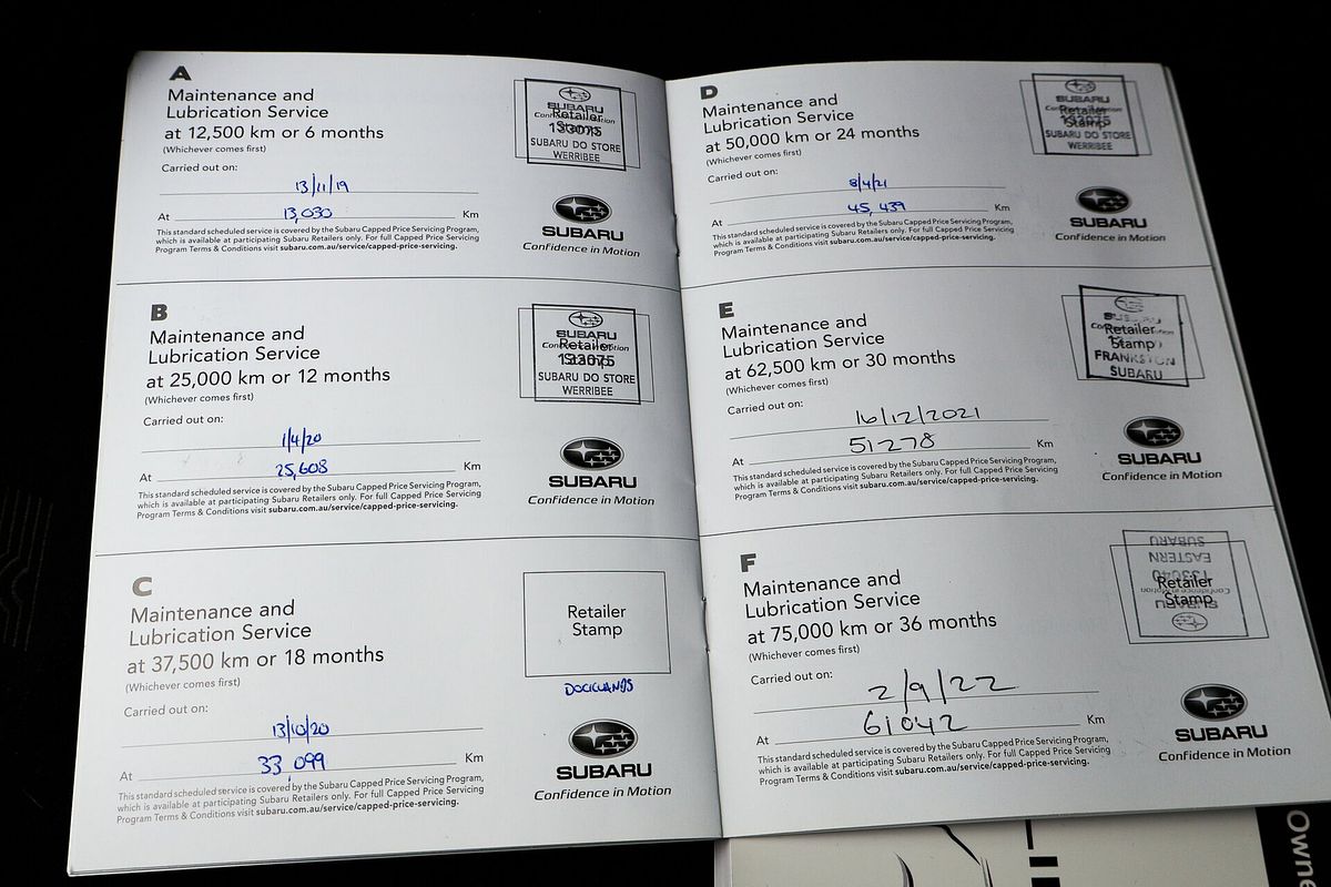 2019 Subaru Outback 2.5i 5GEN