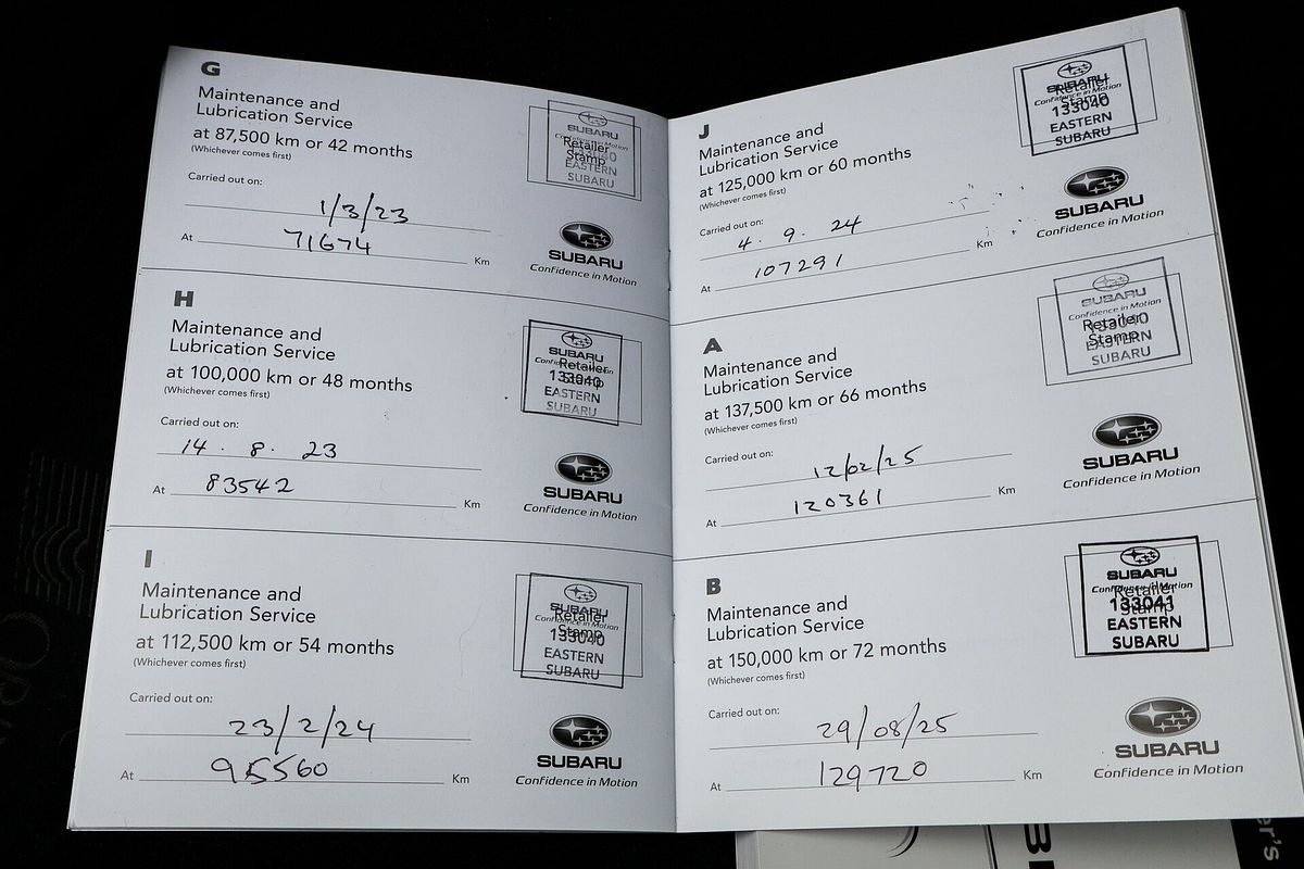 2019 Subaru Outback 2.5i 5GEN