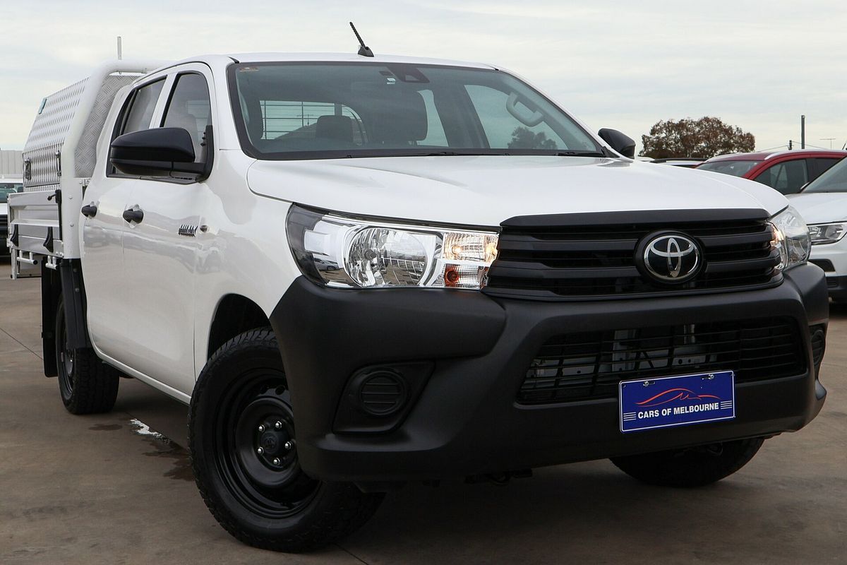 2021 Toyota Hilux Workmate TGN121R Rear Wheel Drive