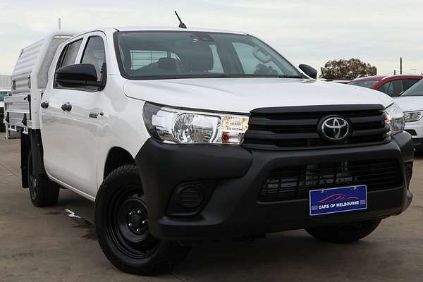 2021 Toyota Hilux Workmate TGN121R Rear Wheel Drive
