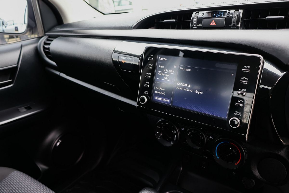 2021 Toyota Hilux Workmate TGN121R Rear Wheel Drive