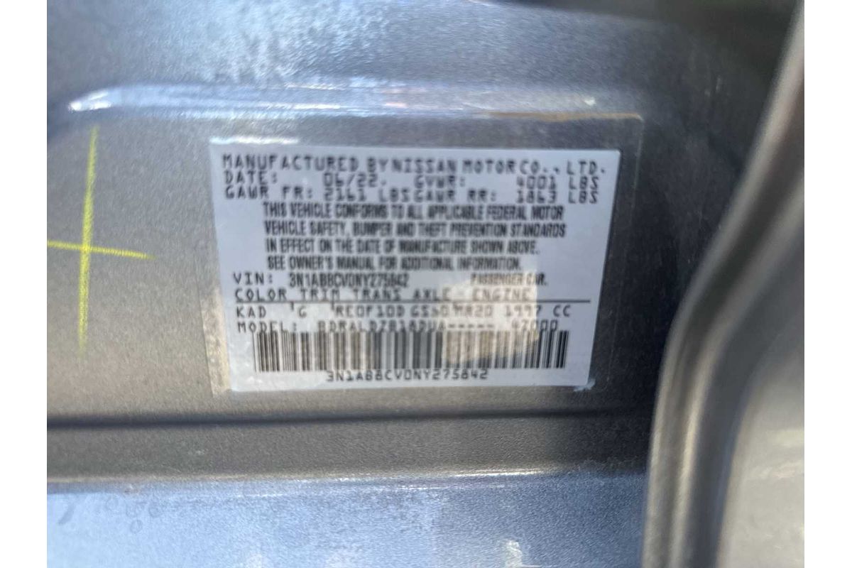 2022 Nissan Sentra SV