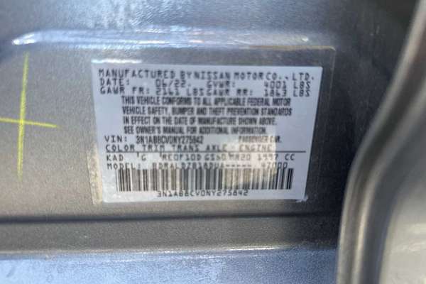 2022 Nissan Sentra SV